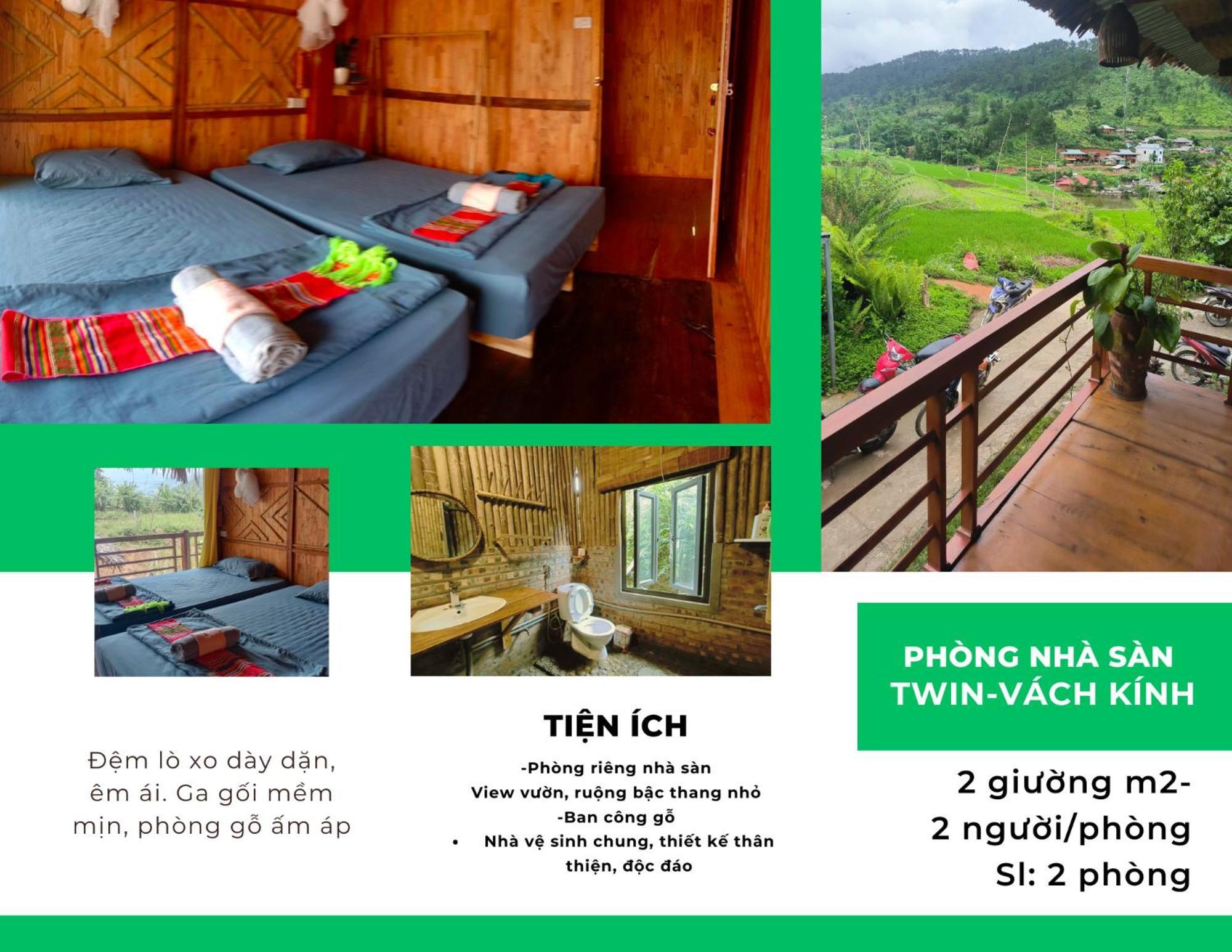 Zoni Home Tram Tau Cham Ta Lao Exteriér fotografie