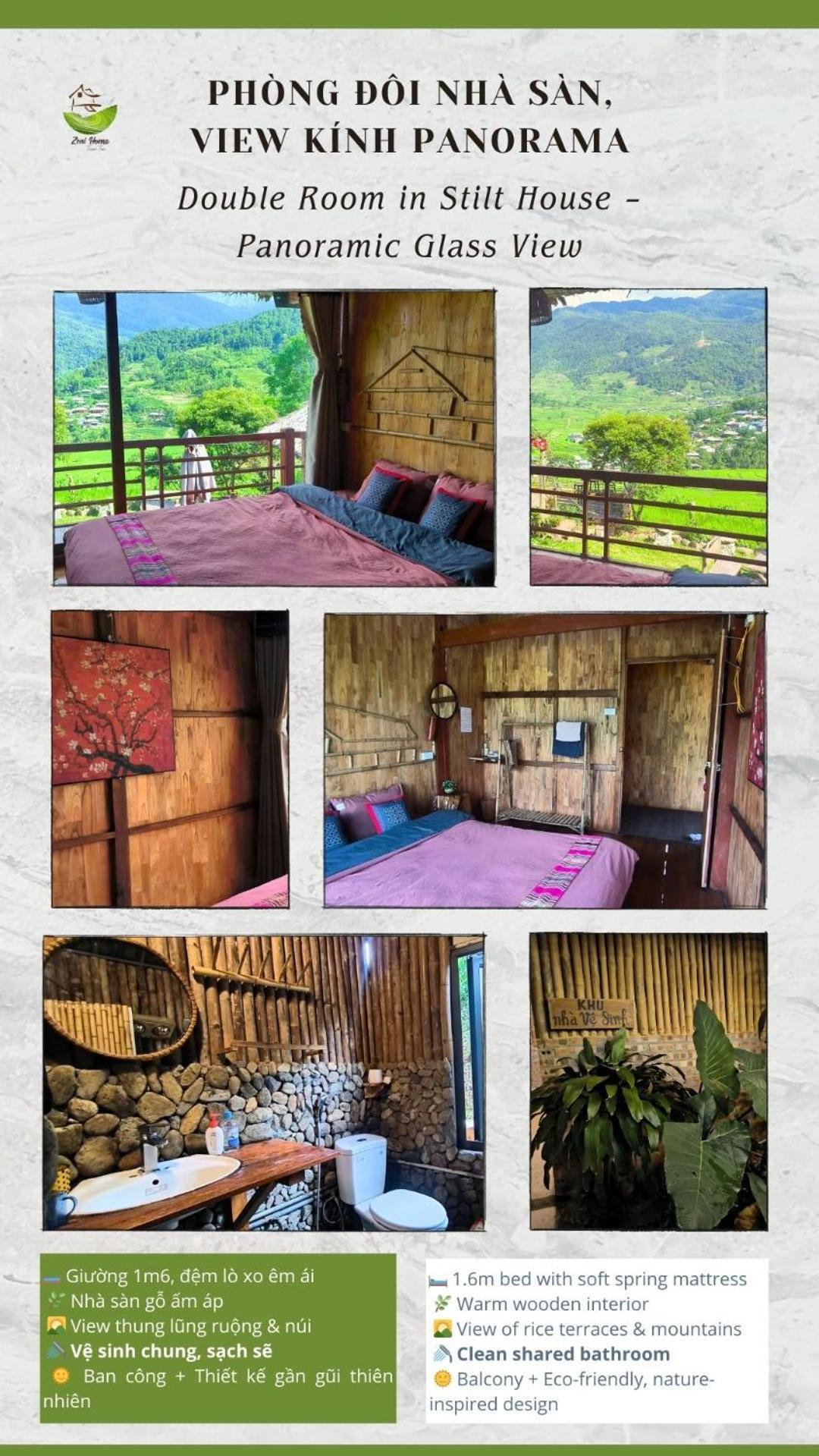 Zoni Home Tram Tau Cham Ta Lao Exteriér fotografie